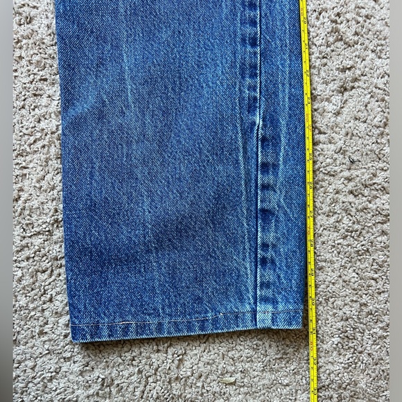 GUCCI Vintage 80’s GG Interlocking Denim Jeans Rare Logo Sz 29/30 - Picture 11 of 13